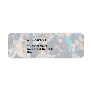 Etiqueta Renoir - Baile en Le Moulin de la Galette