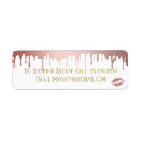 Reorden del distribuidor de maquillaje de goteo de