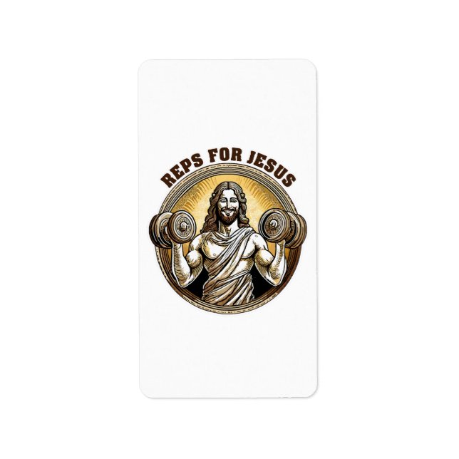 Etiqueta Representantes para Jesús (Frente)