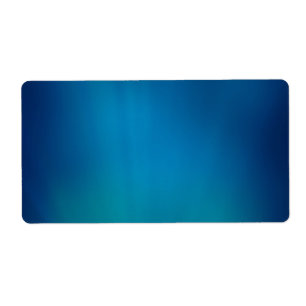 Etiqueta Resplandor subacuático azul profundo