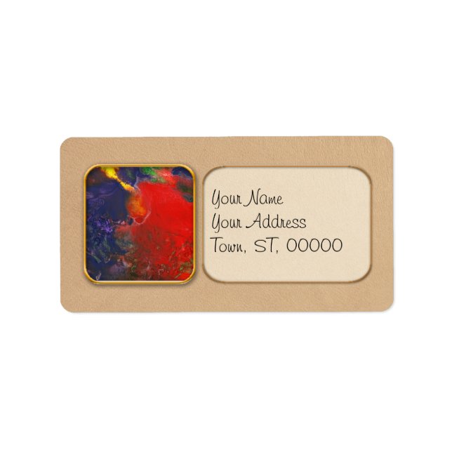 Etiqueta Resumen - Crayon - Andromeda (Frente)