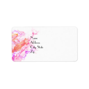 Etiqueta Resumen de humo fractal