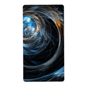 Etiqueta Resumen mundial del arte fractal