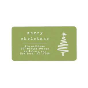 Etiqueta Retorno de la familia de máquinas de escribir verd