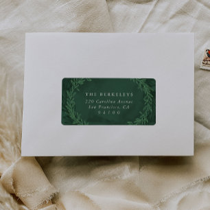 Etiqueta Retorno de los Laureles Botánicos de la Marca de A