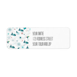 Etiqueta Retro A Go-Go Navidades