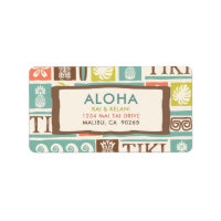 Retro Tiki Aloha Dirección Tropical