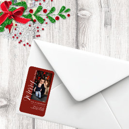 Etiqueta Return Address Label