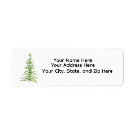 Etiqueta Return Address Label