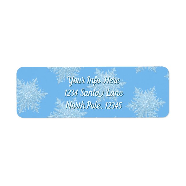 Etiqueta Return Address Labels (Customizable) (Frente)