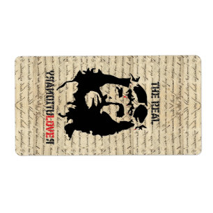 Etiqueta Revolucionario de Jesucristo