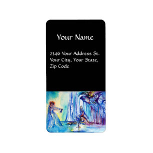 ETIQUETA REY ARTHUR, SEÑORA DEL LAGO Y EXCALI