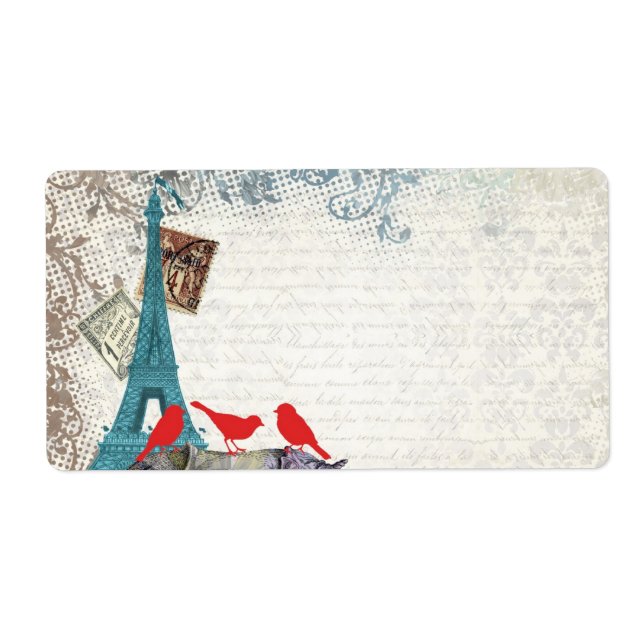 Etiqueta Rinoceronte vintage (Frente)