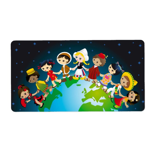 Etiqueta Riñón mundial (Frente)