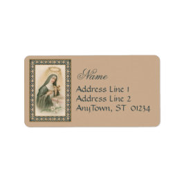 Etiqueta Rita de Cascia (M 015)