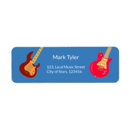 Etiqueta Rock Star Boys Band Birthday Party