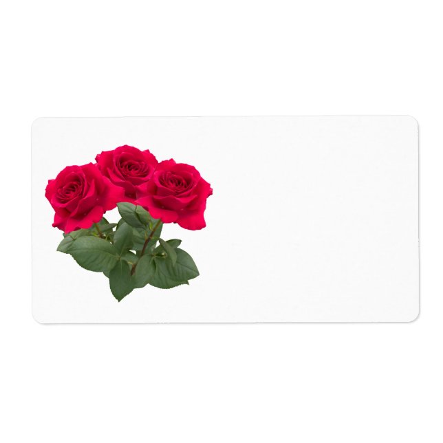 Etiqueta Rojo (Frente)