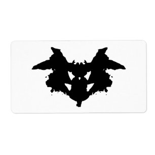 Etiqueta Rorschach Inkblot