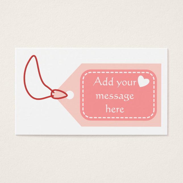 Etiqueta rosa (Frente)