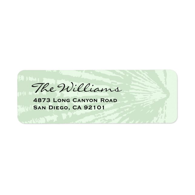 Etiqueta Rosa bebe (Frente)