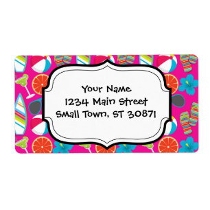 Etiqueta Rosa de la pelota de playa de las gafas de sol de