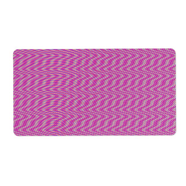 Etiqueta Rosa Dizzy (Frente)