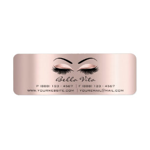 Etiqueta Rosa RSVP Bridal Shower Sweet 16th Makeup Artist