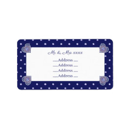 Etiqueta Rosario azul