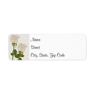Etiqueta Rosas blancas