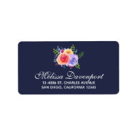Rosas de acuarela Floral Bouquet