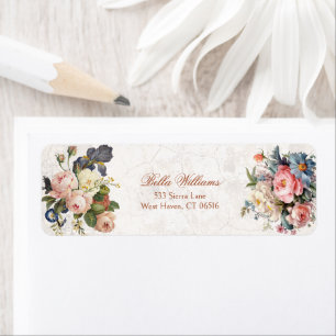 Etiqueta Rosas de cosecha rusa e Iris