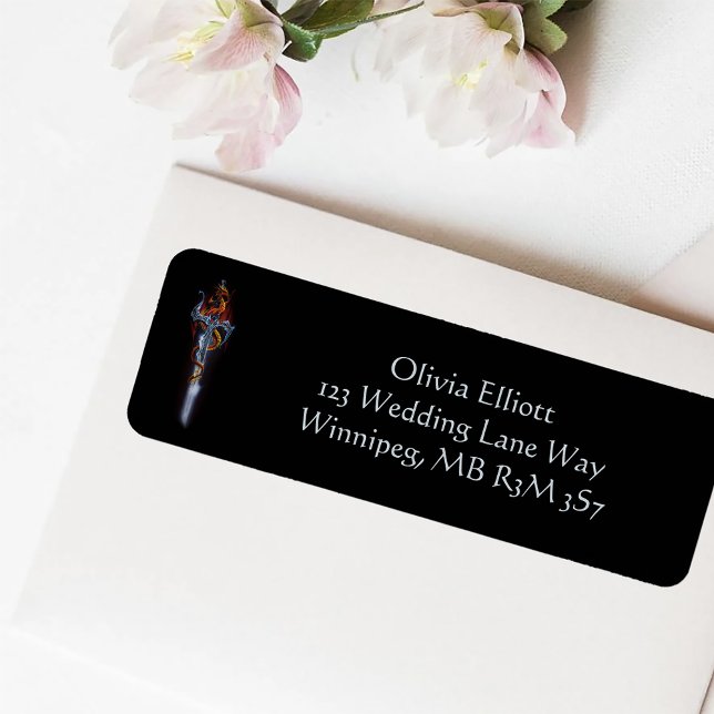 Etiqueta Rosas de la espada de Dragon End (Subido por el creador)