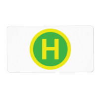 Rótulo Helipad