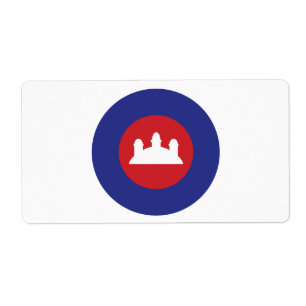 Etiqueta Roundel de Camboya