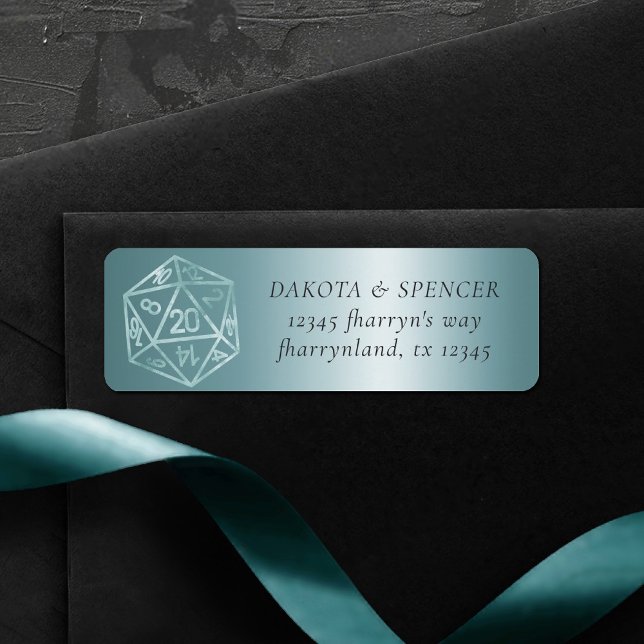 Etiqueta RPG Luxe | Aqua Fantasy Jugador de Mesa Dirección (Subido por el creador)