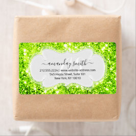 Etiqueta RSVP Boda de Monograma Novial Purpurinas Princesas