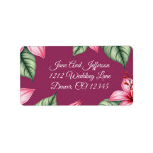 Rubor Rojo Rosa Floral