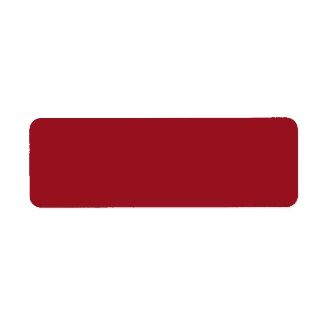 Etiqueta Ruby Red (Frente)