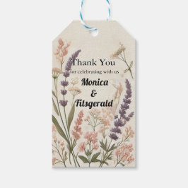 Etiqueta Rustic Cottagecore Wedding Favor