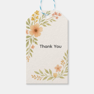 Etiqueta Rustic Wildflower Wedding Favor