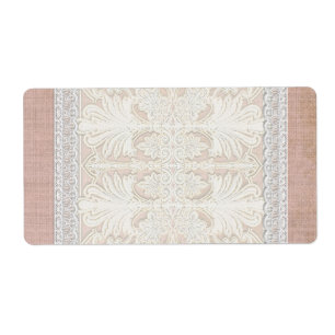 Etiqueta Rústica encaje con vigas vivas de edad elegancia d