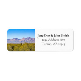 Etiqueta Saguaro National Park Return Address Labels