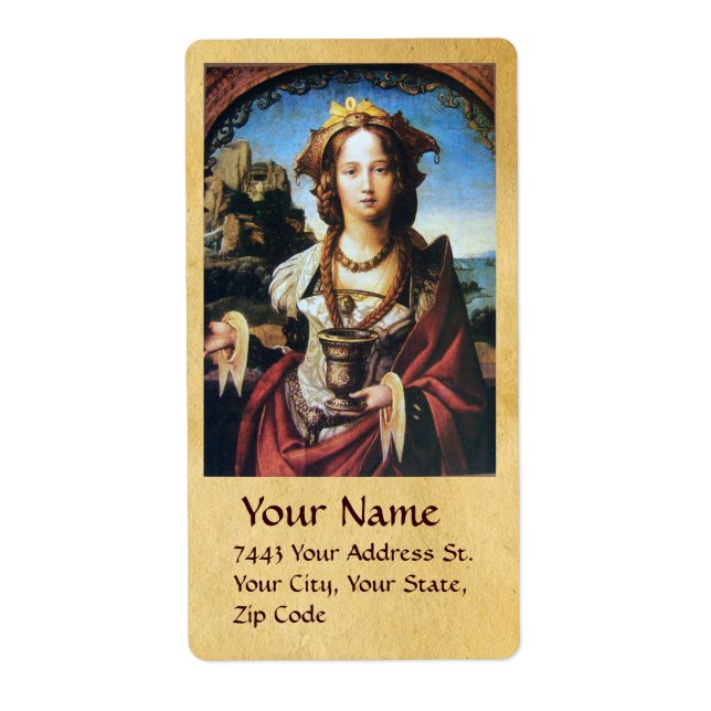 ETIQUETA SAINT MARIA MAGDALENE (Frente)