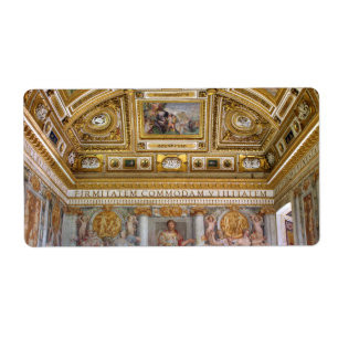 Etiqueta Sala della Biblioteca