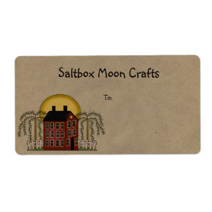 Etiqueta Salbox Moon Rustic Shipping