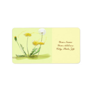 Etiqueta Salir de Dandelion