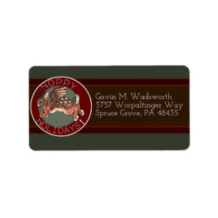 Etiqueta Salto de vacaciones de Jackalope Hoppy