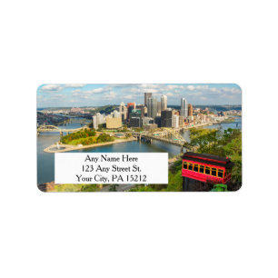 Etiqueta Saludo desde Pittsburgh PA