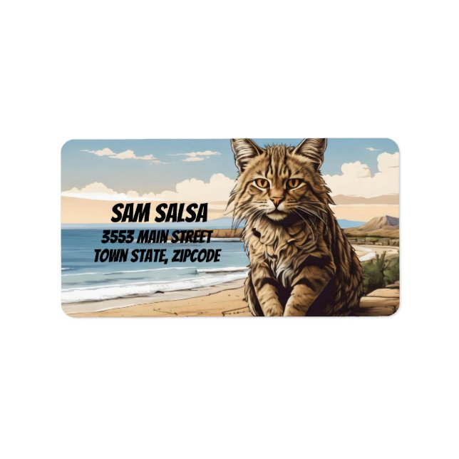 Etiqueta salvaje cretense (Frente)