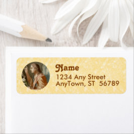 Etiqueta San Gabriel el Arcángel (M 011)